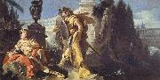 Giovanni Battista Tiepolo Rinaldo Sees Himself in Ubaldo's Shield Germany oil painting artist